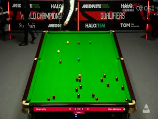 斯诺克世锦赛资格赛96进64 傅家俊10-4本·默滕斯（第二阶段） 20250410