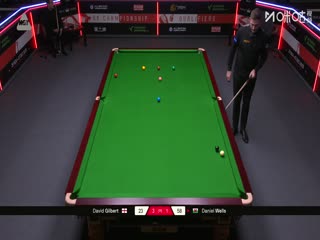 斯诺克英锦赛资格赛晋级轮 丹尼尔·威尔斯4-6大卫·吉尔伯特 20251126